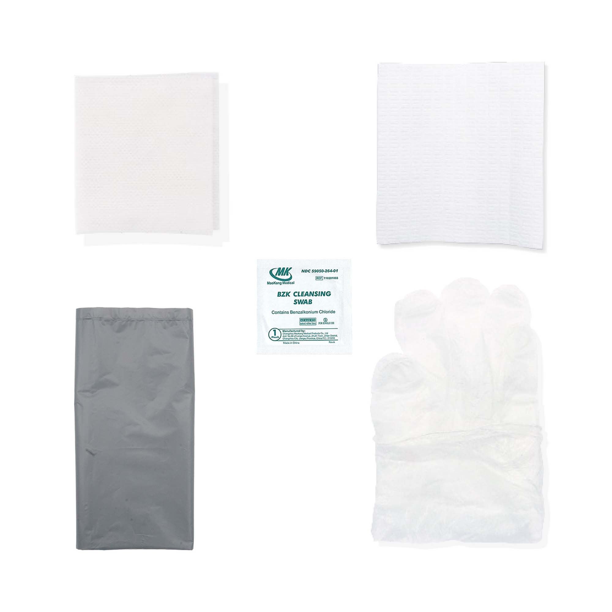 MTG Jiffy Cath® Mini-Pak Intermittent Catheter Kit, 12 Fr., Straight Tip