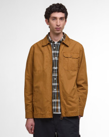 Harton Relaxed Overshirt Bronze Brown