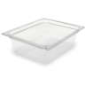 Carlisle, StorPlus, Polycarbonate Food Pan 1/2 Size, 4" Deep, Clear