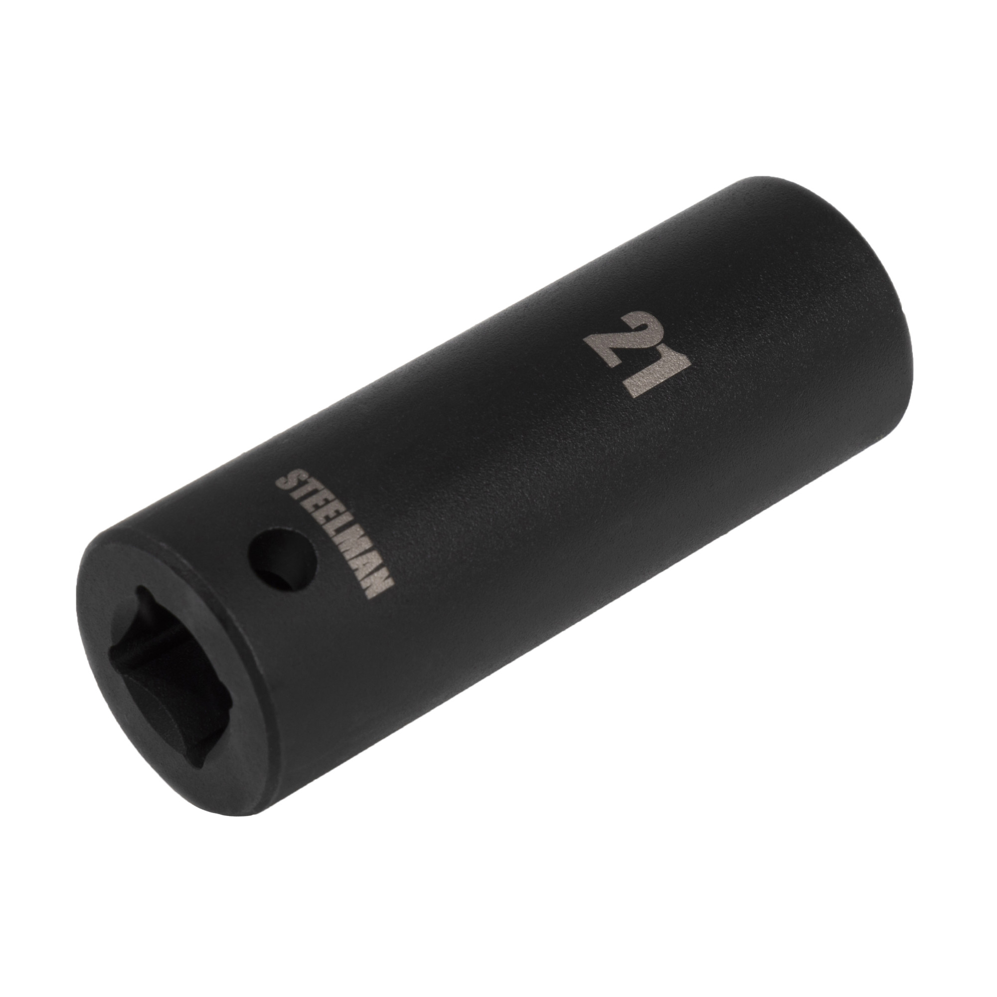 STEELMAN 1/2 in. Drive x 21mm Deep Thin Wall 6-Point Impact Socket, 79405 - Picture 1 of 4