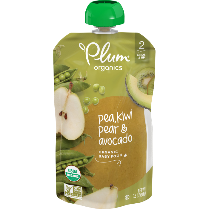 Pea, Kiwi, Pear & Avocado Baby Food