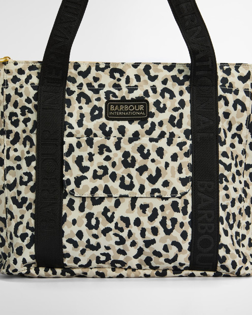 Boulevard Tote Bag Jasmine Leopard