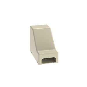 Panduit Drop Ceiling/Entrance End Power Rated/ 1 Inch, Ivory