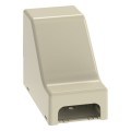 Panduit Drop Ceiling/Entrance End Power Rated/ 1 Inch, Ivory