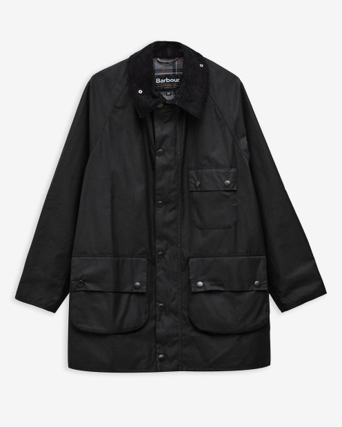 Giacca cerata oversize Solway Black