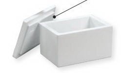 Insulated Shipper ThermoSafe® 2-1/2 X 4-1/2 X 6 Inch For Safe Storage and Delivery of Refrigerated or Frozen Materials (Pharmaceuticals, Laboratory Specimens, Serums, Vaccines, Human Organs, Culture Packs, Nuclear and Isotope Materials)