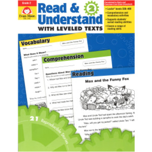 Read & Understand with Leveled Texts Book, Grade 2