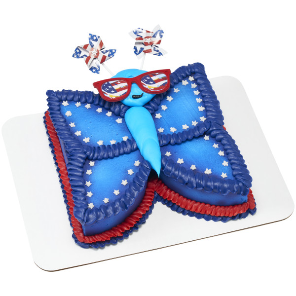 Red, White and Blue Pinwheel DecoPics®
