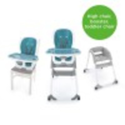 SmartClean&trade; Trio Elite 3-in-1 High Chair&trade; - Peacock Blue