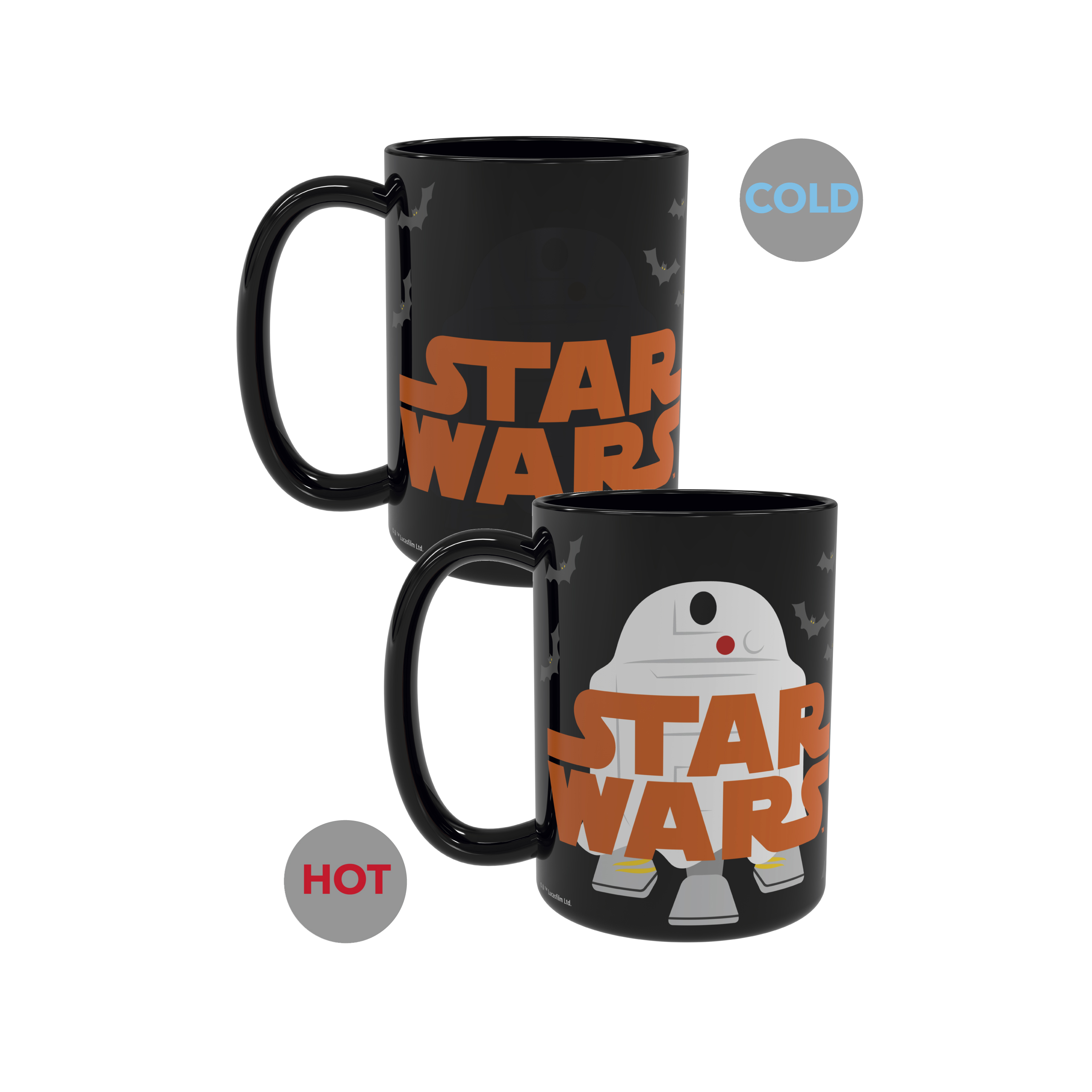 Star Wars 15 ounce Coffee Mug and Spoon, Darth Vader & R2D2 slideshow image 3