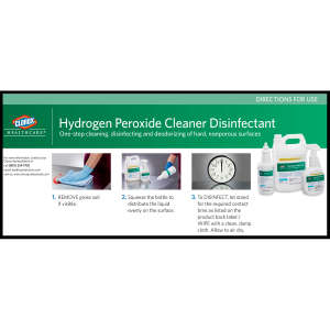 Clorox, Clorox Healthcare Hydrogen Peroxide Cleaner Disinfectant,  32 fl oz Bottle