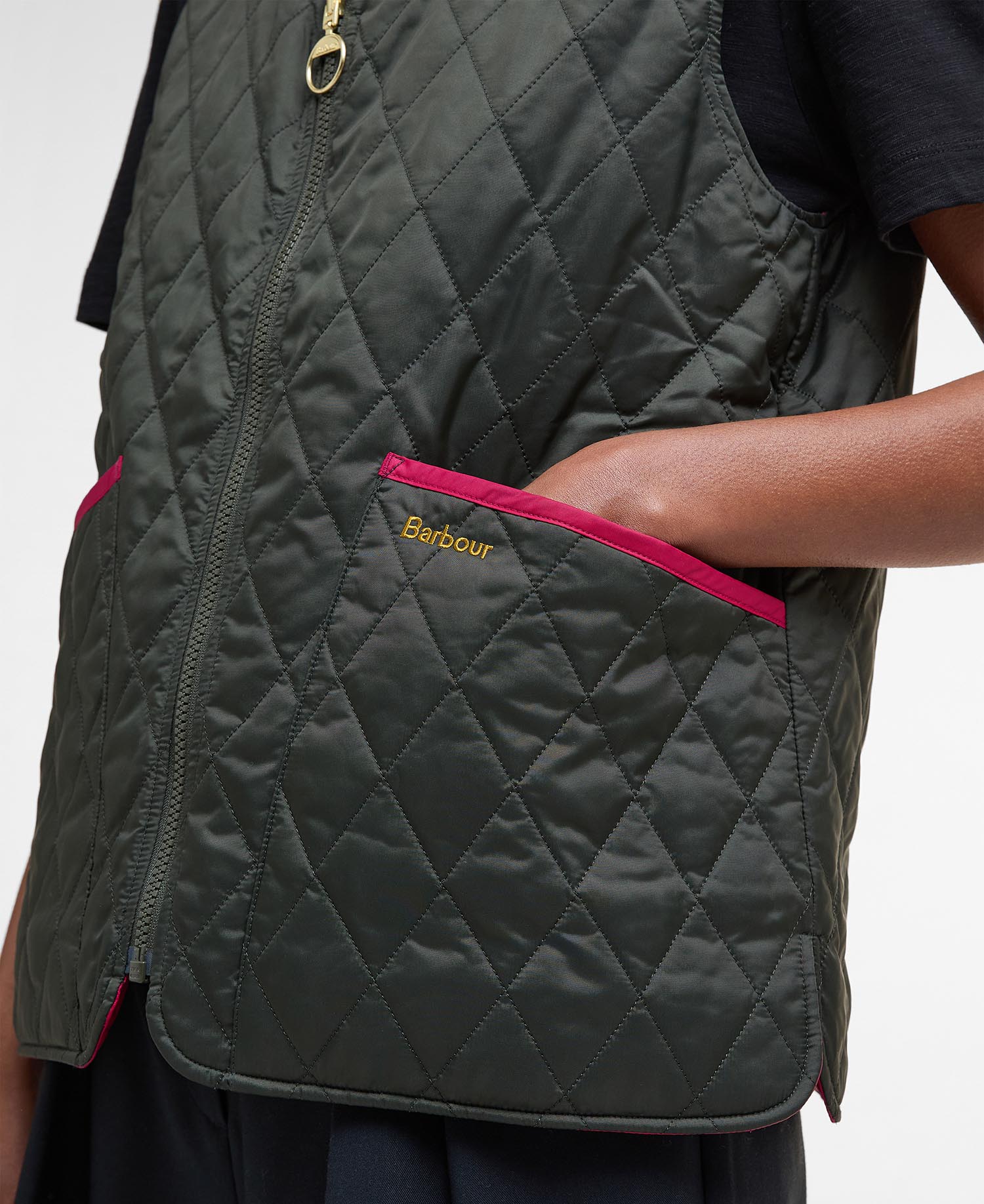 My Barbour Reversible Quilted Liner image number 5