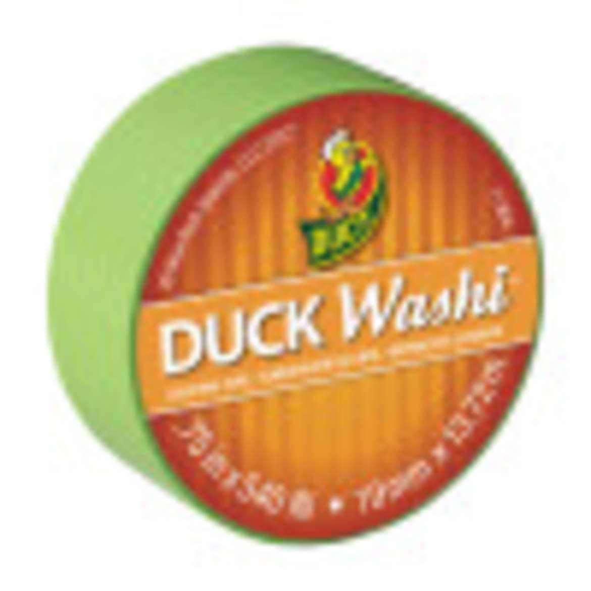 Duck Washi® Crafting Tape - Lime, 0.75 in. X 15 yd. Image