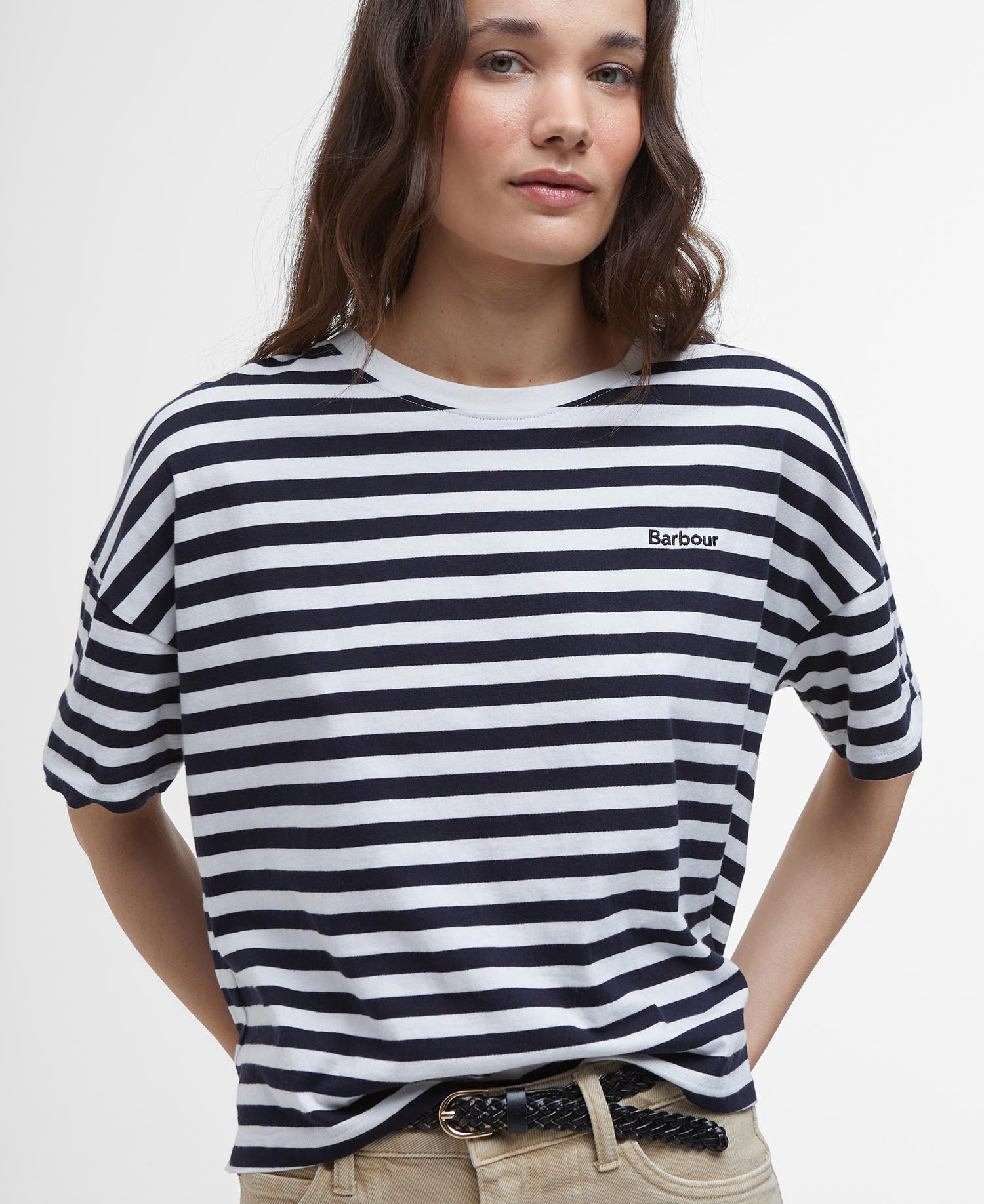 T-shirt Adria con motivo a righe image number 3