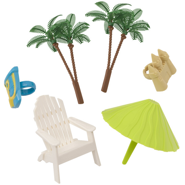 Beach Chair & Umbrella DecoSet®