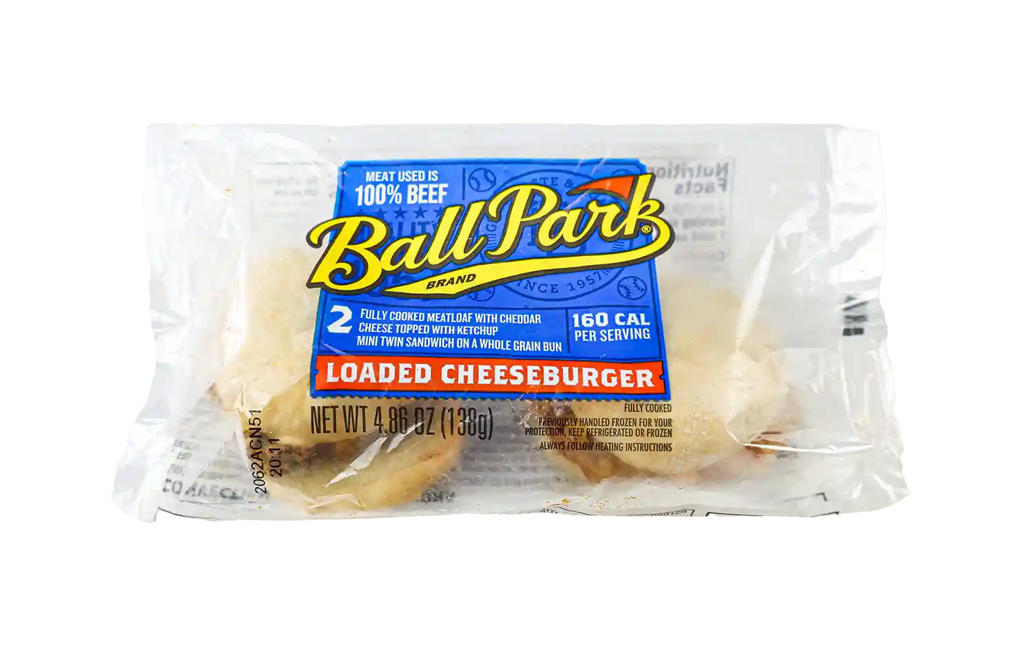 Ball Park® Individually Wrapped Loaded Cheeseburger Mini Twin Sandwiches, 80/4.86 oz._image_21