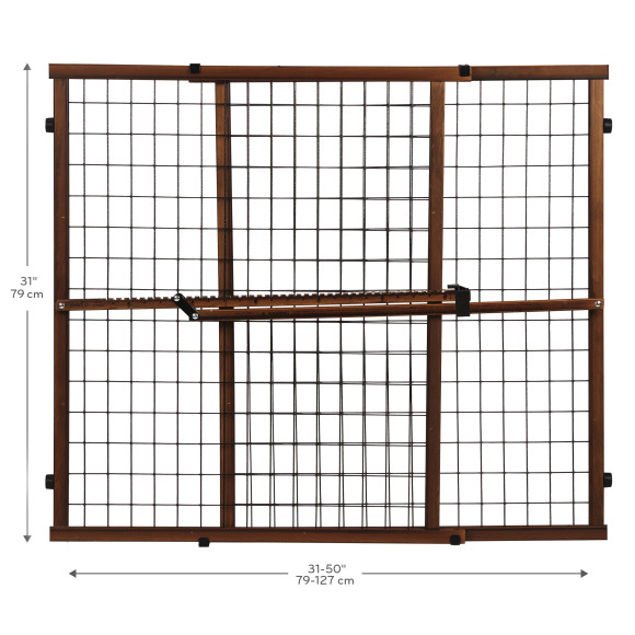 Position & Lock Tall and Wide Value Adjustable Baby Gate Specifications