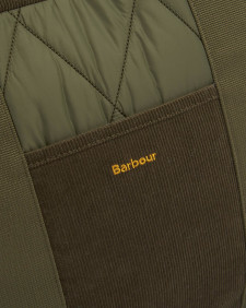 Healy Quilted Tote Bag Olive