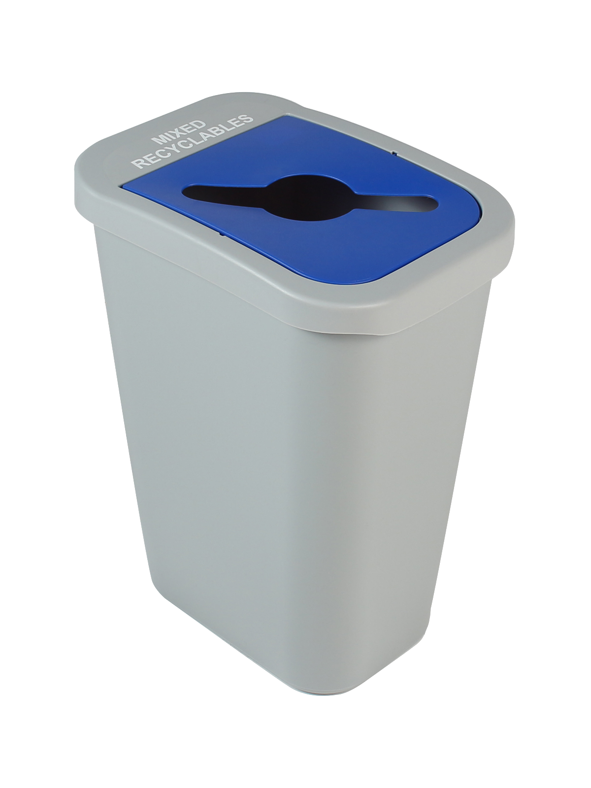 BILLI BOX – Single – Kit – 10 G – Mixed Recyclables – Mixed – Grey-Blue
