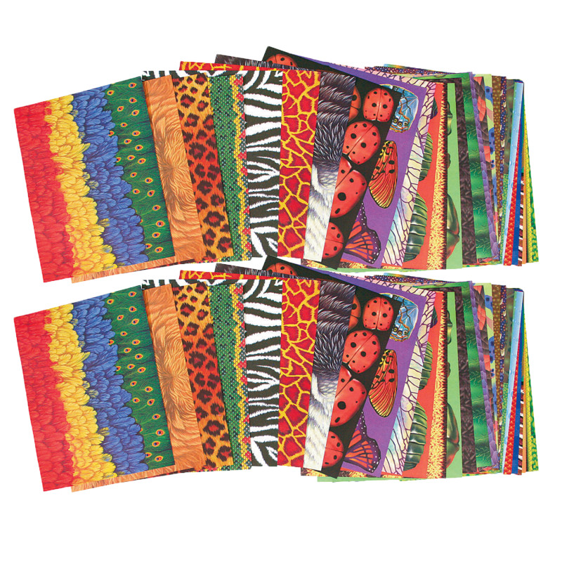 Decorative Hues Paper, 5.5" x 8.5", 192 Sheets Per Pack, 2 Packs