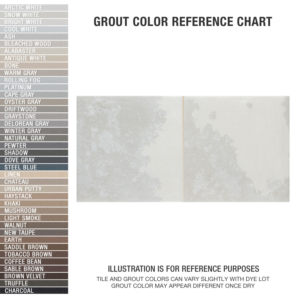 Sample – Kings Luxe Tradition Square Silver Ceramic Wall Tile