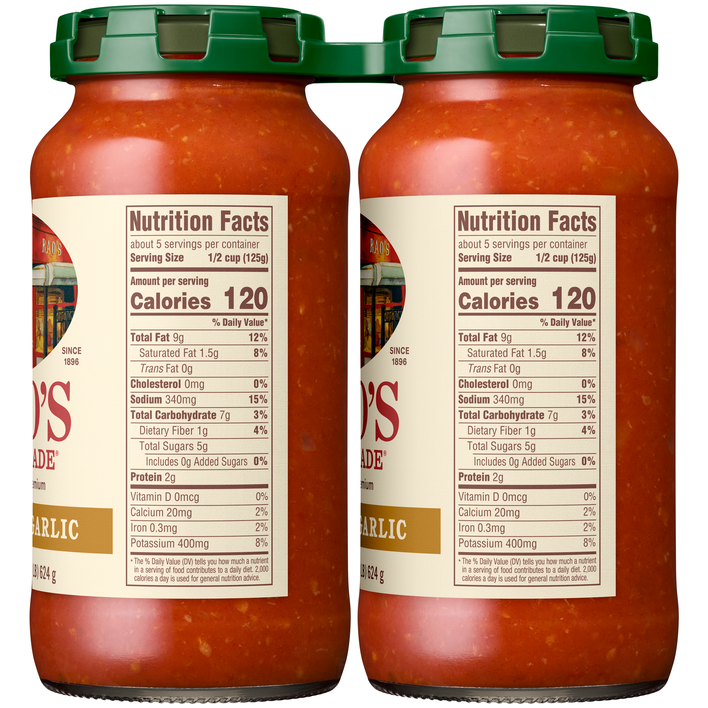 Roasted Garlic Sauce, 22 oz - Right Image