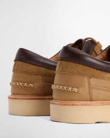 Grindon Moccasin Shoes Light Tan/Choc