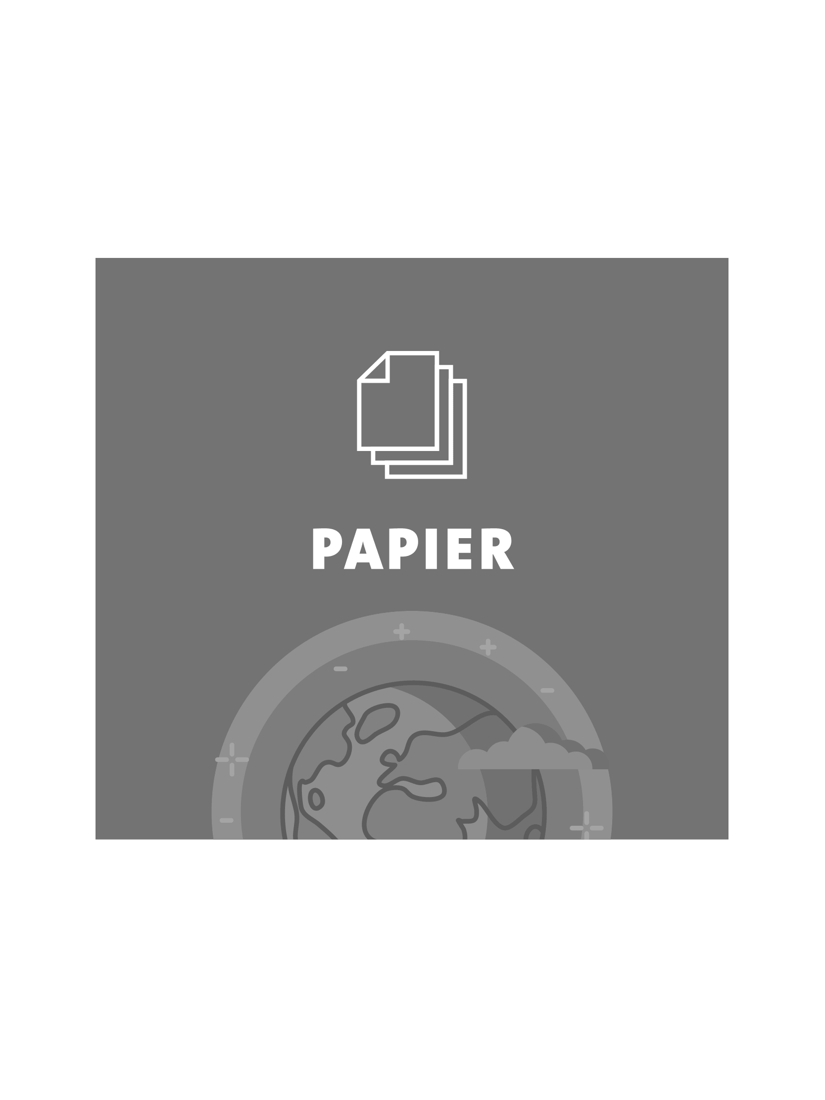 ARISTATA – Sign – Papier – Grey