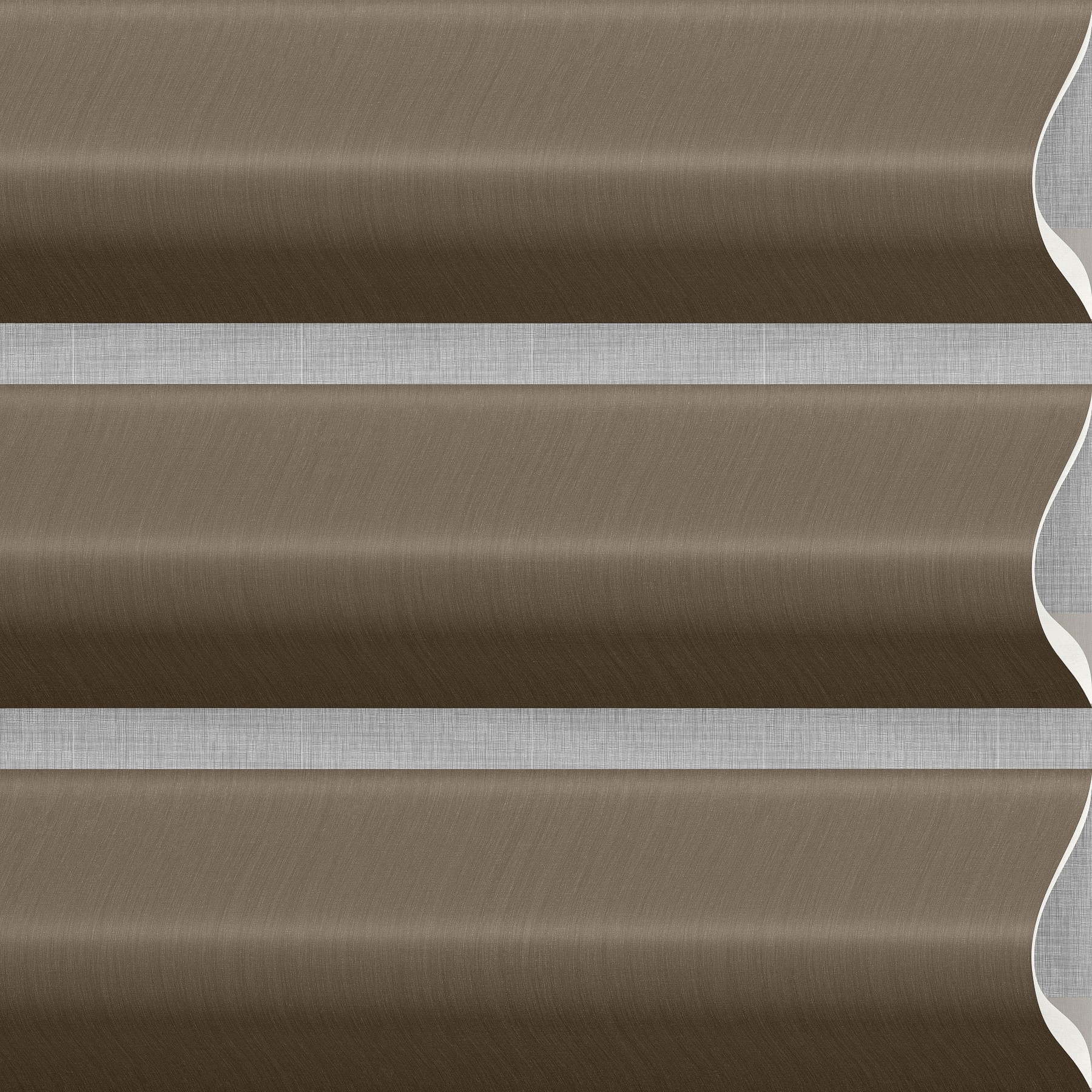 Dark Chocolate PR62-496 Pirouette® Blinds