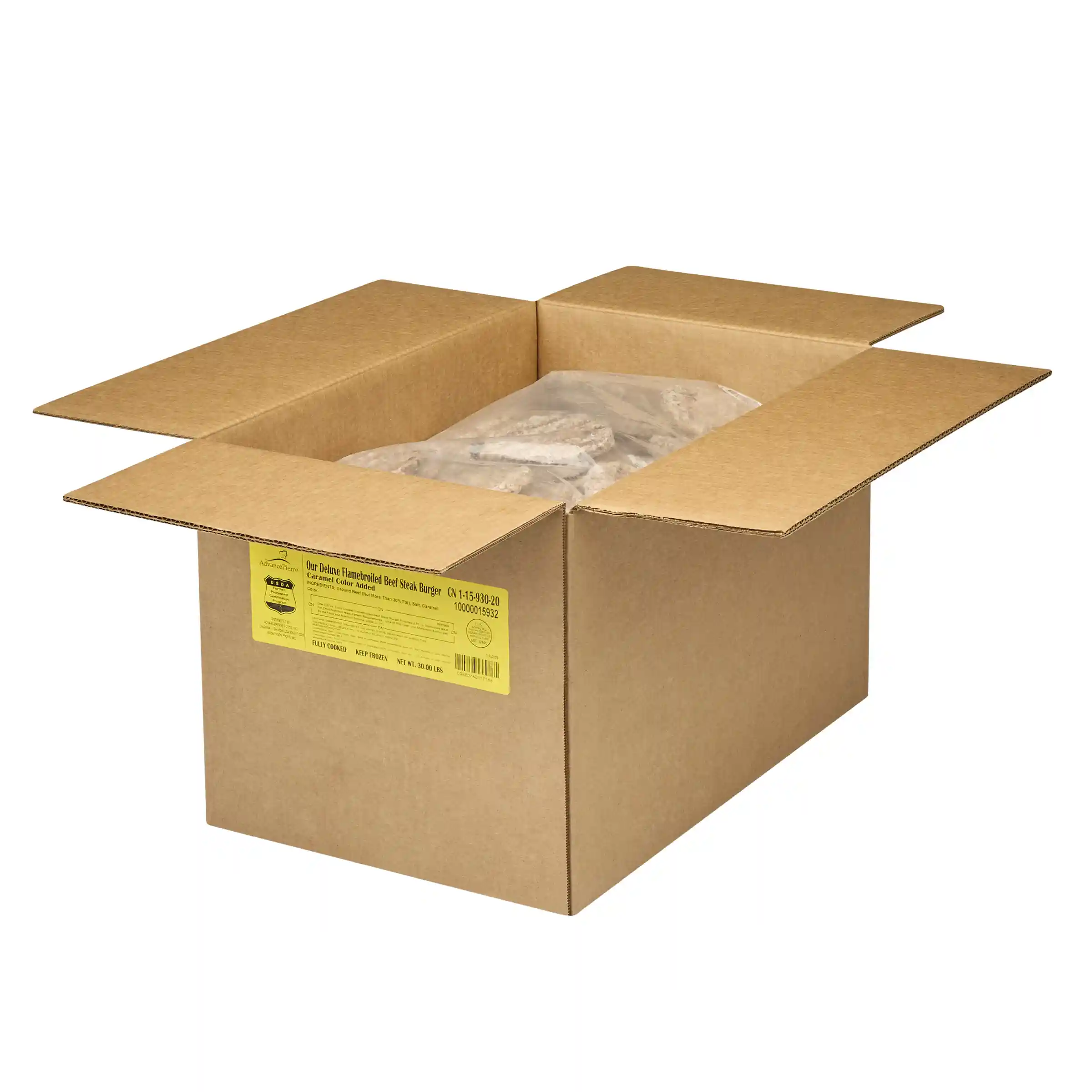 AdvancePierre™ Fully Cooked Flame Grilled Beef Burger, 3oz_image_4