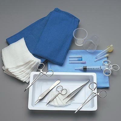 Trinity Sterile LACERATION TRAY, MAJOR (10/CS)