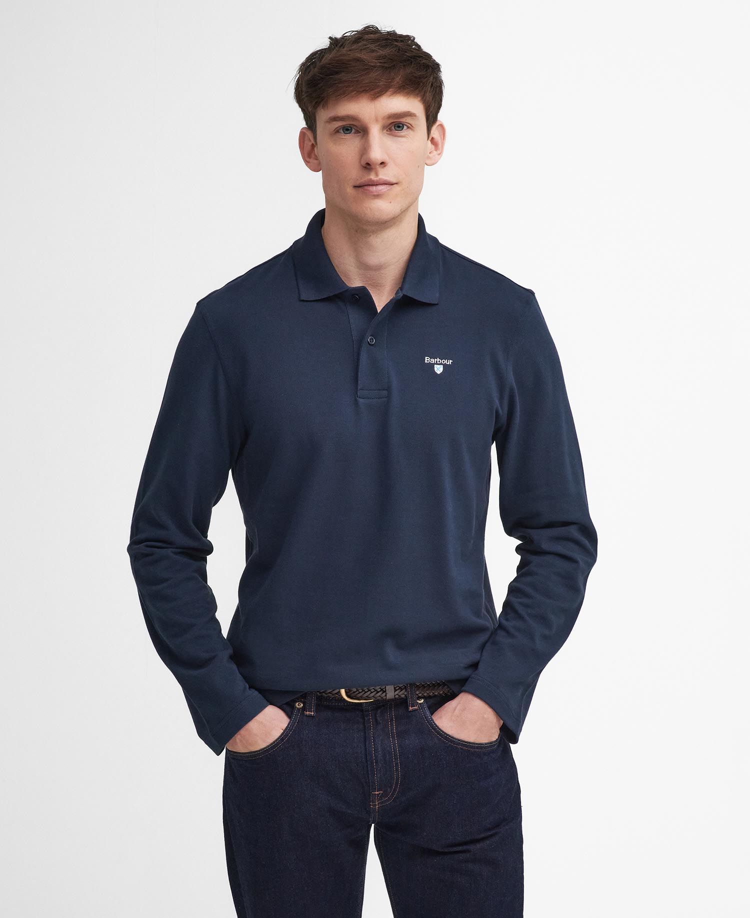 Original Sports Long-Sleeved Polo Shirt image number 0