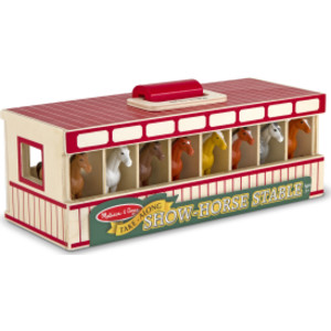 Take-Along Show-Horse Stable Play Set
