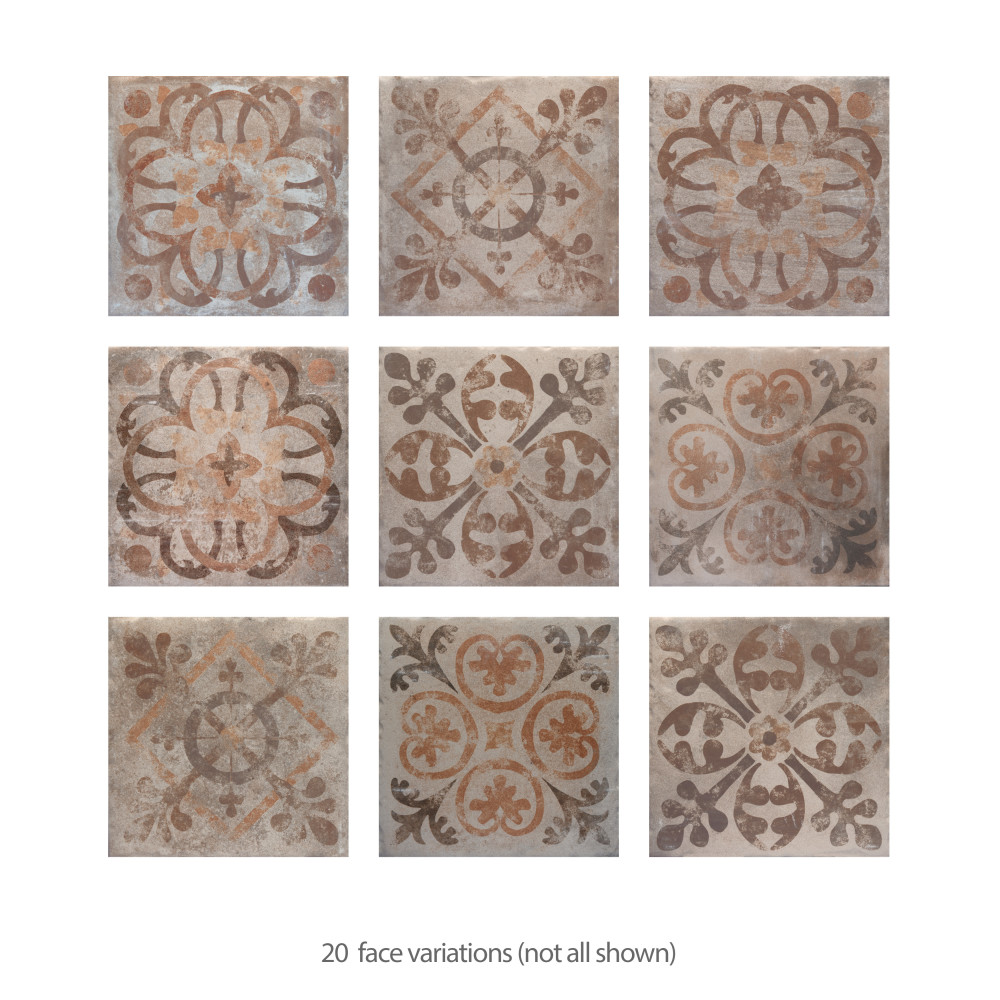 Americana Melrose 8-3/4 in. x 8-3/4 in. Porcelain Floor and Wall Tile