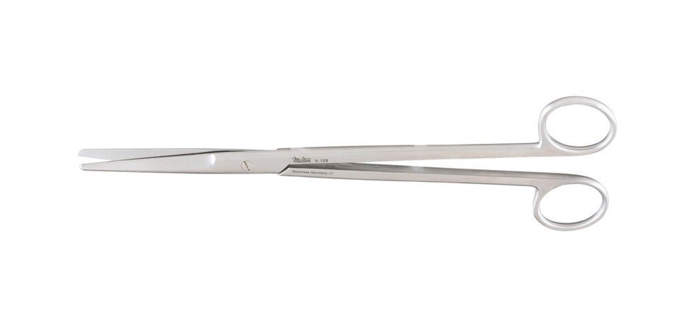 Miltex® Dissecting Scissors, Straight, Beveled, 9 Inch Length