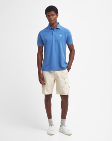 Sports Short-Sleeved Polo Shirt Federal Blue