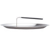 6 ¾-inch Tribute® stainless steel frying pan cover with dipped handle