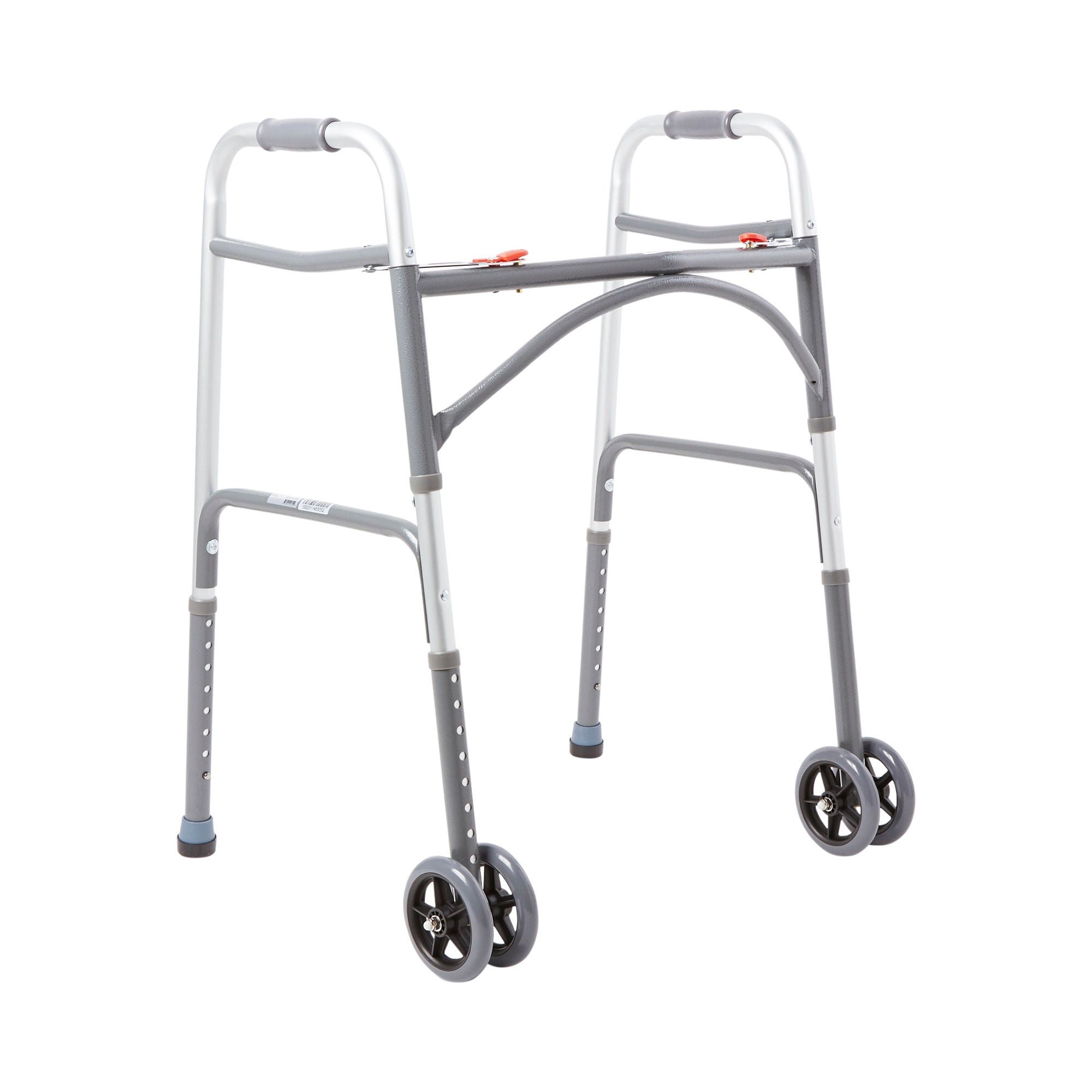 McKesson Steel Bariatric Folding Walker, 32 – 39 Inch Height