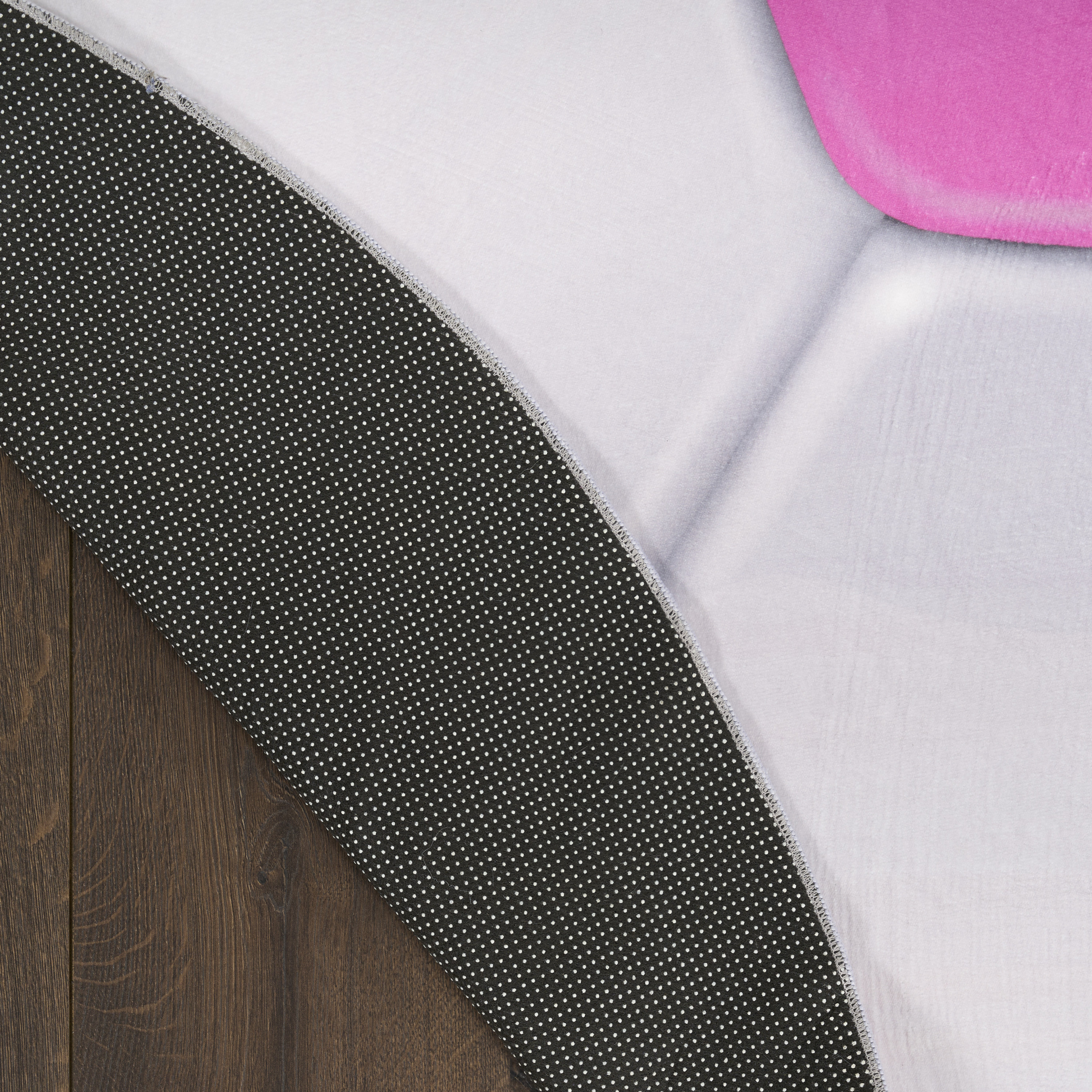 Nourison Imagination 5' x Round Pink Kids Indoor Rug