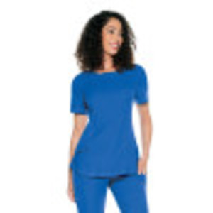 Urbane Align 3 Pocket Scrub Top for Women: Contemporary Slim Fit, Super Stretch, Crew Neck Medical Scrubs 9166-