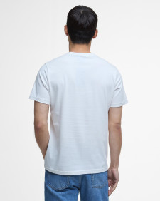 Track Graphic T-Shirt Whisper White