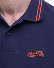 Calibrated Tipped Polo Shirt Pigment Navy