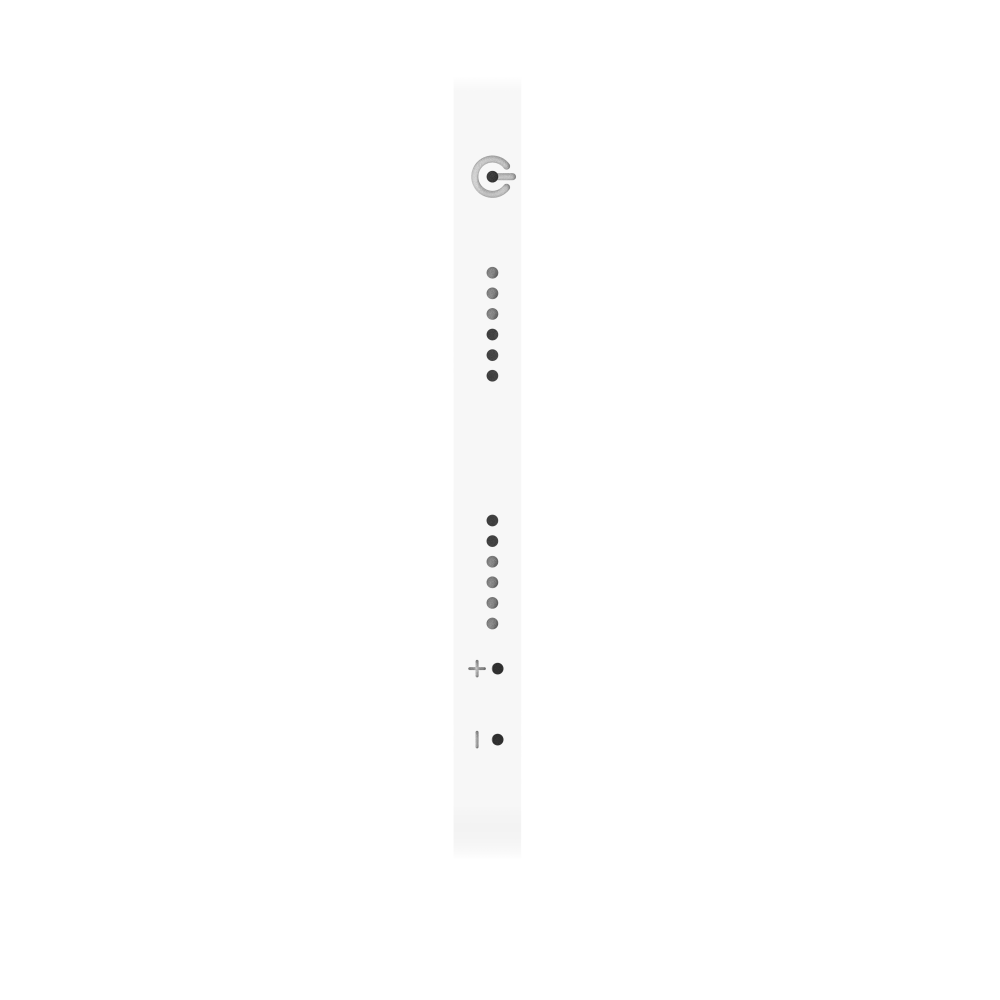 Surface Mount  System for iPad mini A17 - White