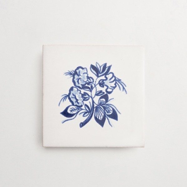 17th century: maiolica de delft | mezza flora deco | pattern three 