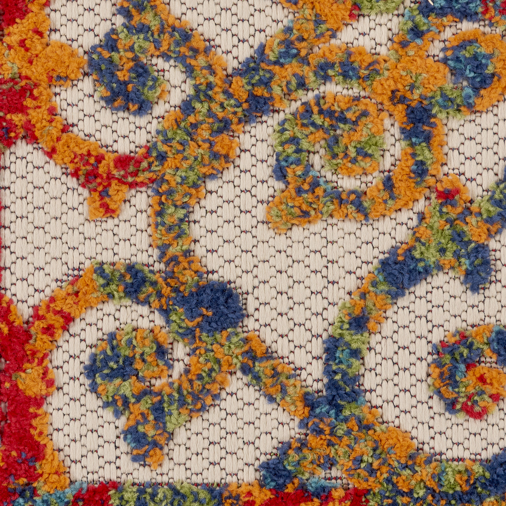 Nourison Aloha 2'8" x 4' Multicolor Contemporary Rug