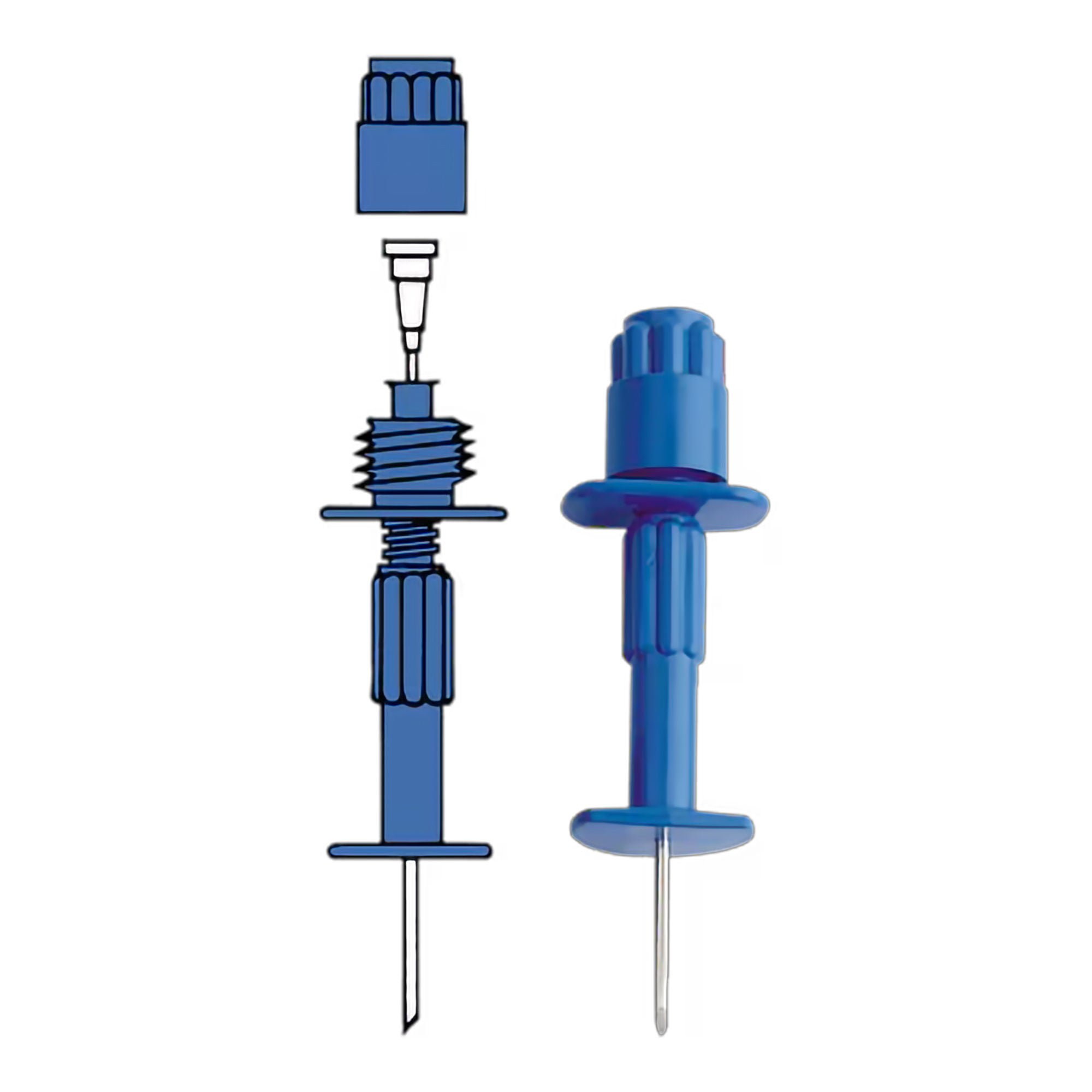 BD NEEDLE, BIOPSY/ASPIRATION ADJ 18G (10/CS) CARFUS