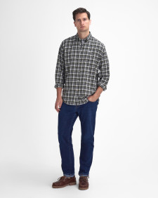 Turville Regular Long-Sleeved Shirt Olive
