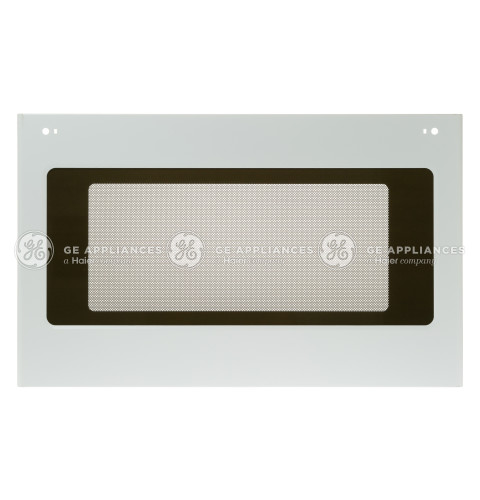 WHITE SLATE GLASS & PANEL DOOR