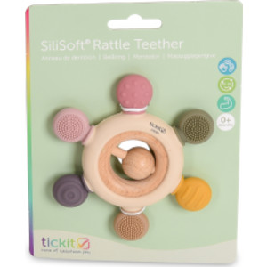 SiliSoft® Rattle Teether, Earth