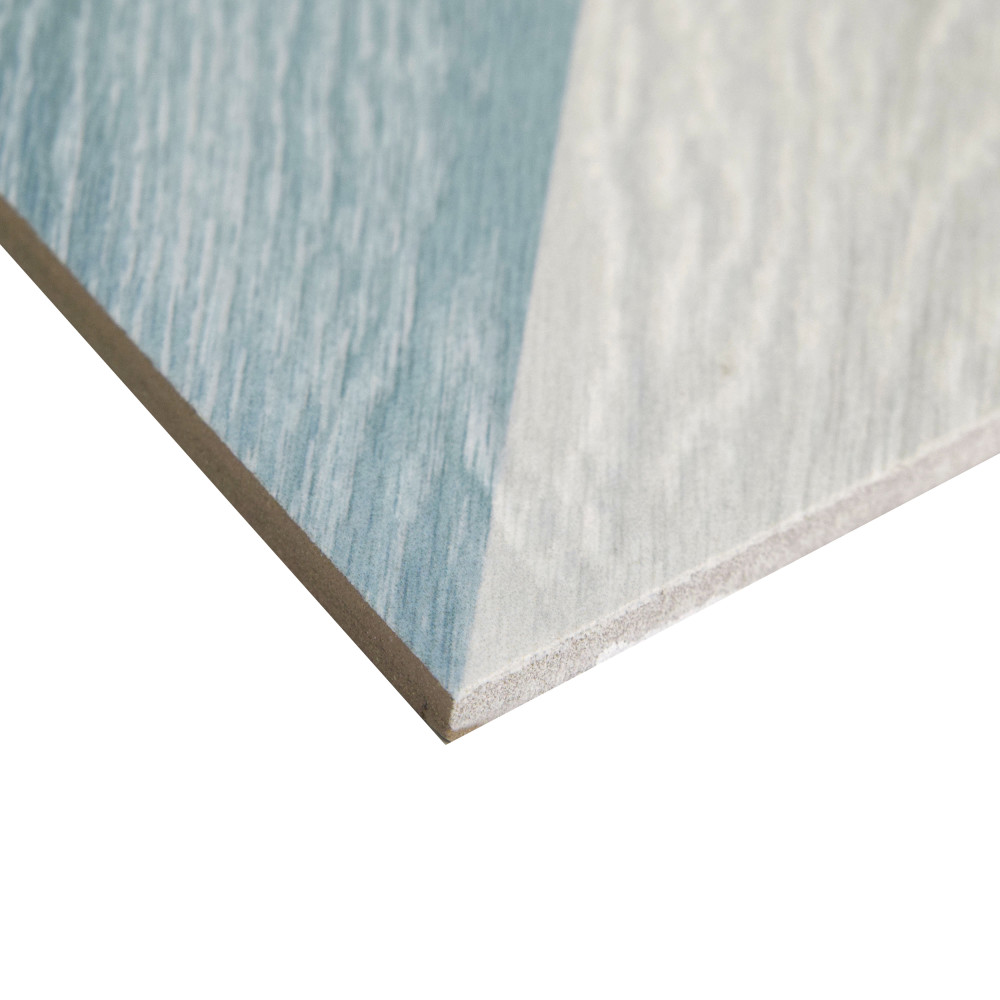 Taco Melange Blue 6-1/2 in. x 6-1/2 in. Porcelain Floor and Wall Tile